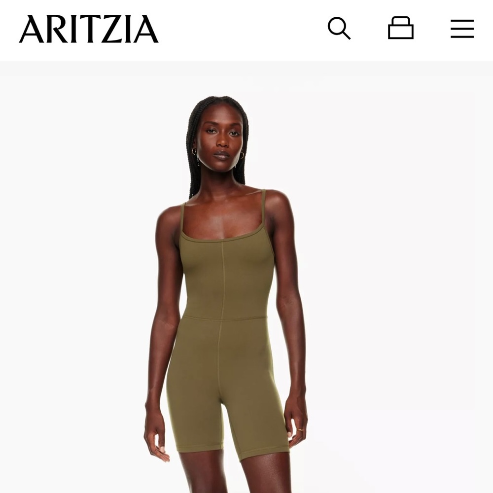 Aritzia Divinity Romper - Small